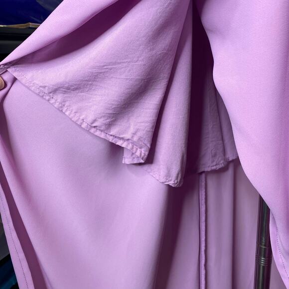 Line & Dot Rona Maxi Wrap Dress size Large - Picture 3 of 5